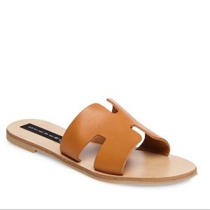 Steve Madden Greece Sandals Cognac